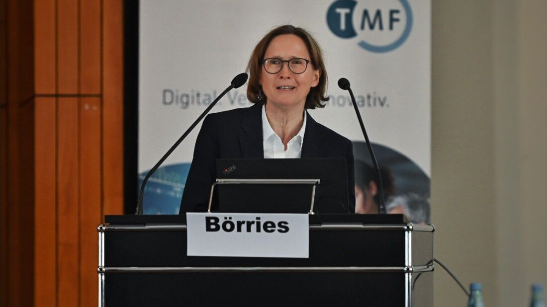 TMF_Eroeffnung.jpg Prof. Dr. Dr. Melanie Börries vom Uniklinikum Freiburg
