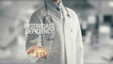 Title picture for the expert article about biotinidase deficiency, a genetic disorder that affects the hearing