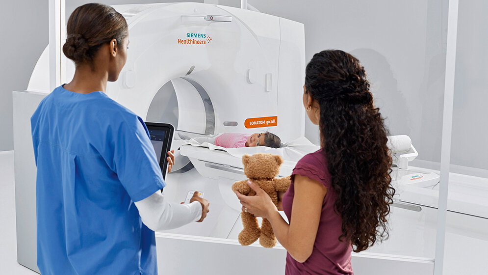 Pädiatrische Computertomografie