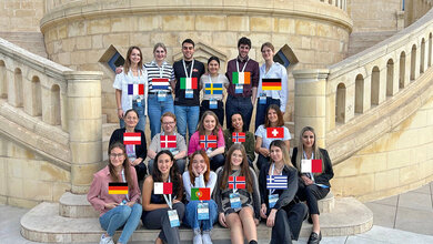 Teilnehmerinnen und Teilnehmer des Student Forum