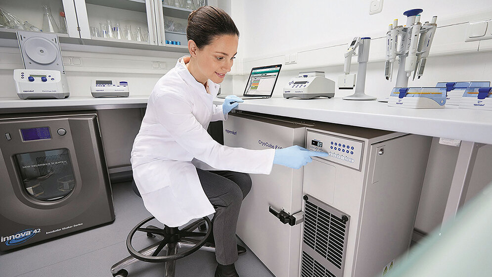Aus der Industrie CryoCube F101h ULT-Gefrierschrank