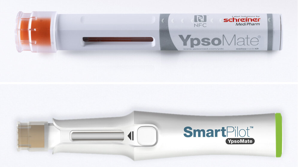Das NFC-Label von Schreiner MediPharm