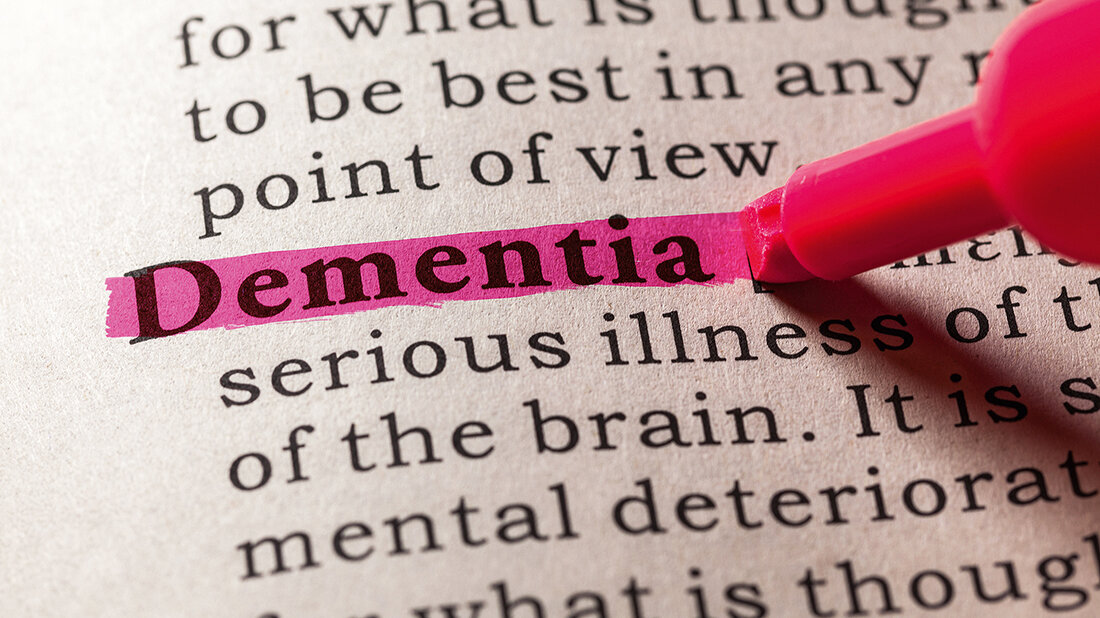 A few words on dementia Titelbild zum englischen Beitrag über Demenz