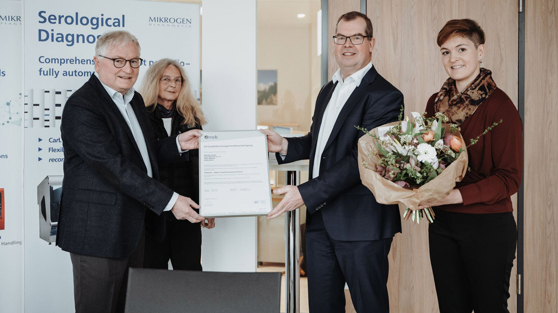 Zertifikatsverleihung 