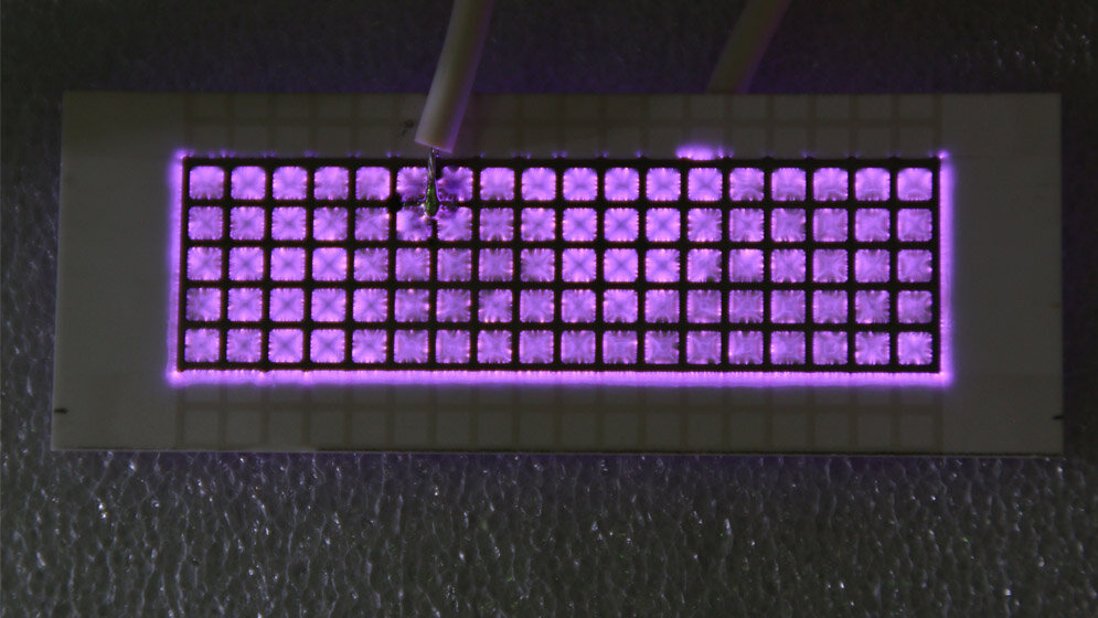 Modul mit dielektrisch behinderten Entladungen
