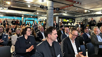 Blick in das Plenum des Digitalforums Gesundheit