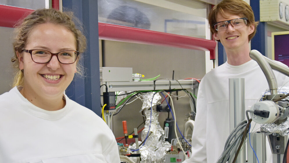 Marleen Schweichel und Stefan Schröder 