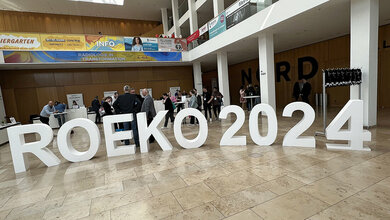 Foto vom Eingangbereich des Kongresses