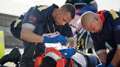 Kopfverletzung im Sport