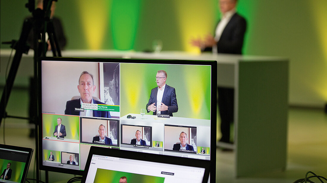Titelbild zum Bericht von der Fachmesse zur Strahlensterilisation (den BGS Irradiation Service Days)