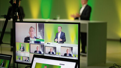 Titelbild zum Bericht von der Fachmesse zur Strahlensterilisation (den BGS Irradiation Service Days)