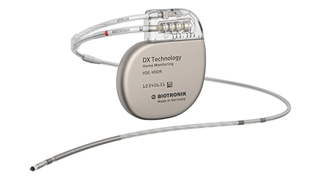 100.000 DX-Implantate eingesetzt Produktfoto Einkammer-Kardioverter-Defibrillator (ICD) VR-T DX