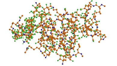 Molekülmodell von Vancomycin
