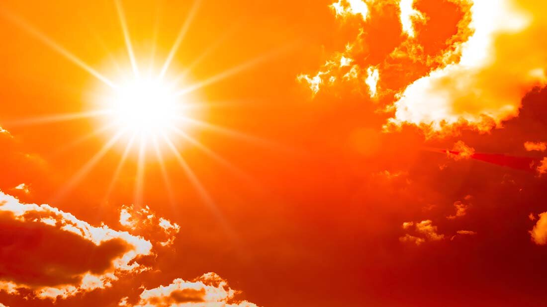 Hitzewellen können Herzinfarkte auslösen. 