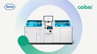 Werbung von Roche für cobas pure integrated solutions