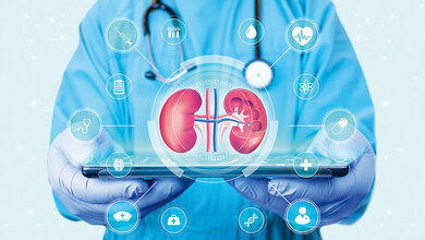 Titelbild des Fachbeitrags zur Bildgebung bei Nierenzysten und zystischer Nierendegeneration