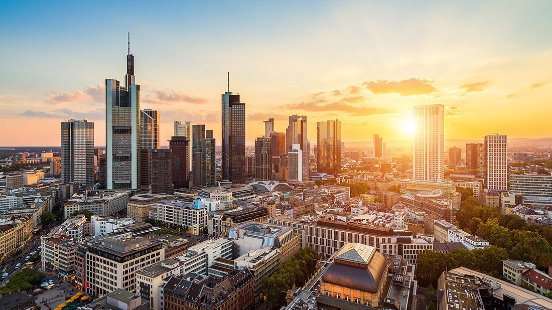 Klausurtagung Netzwerk BiG Skyline von Frankfurt am Main