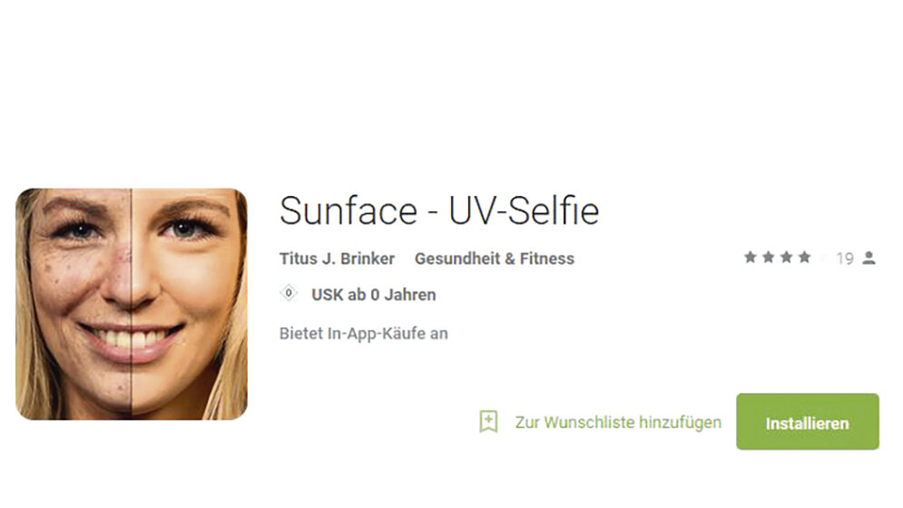 Rezensionen Neue Sunface-App: Schock für Solarium- und Sonnenfans
