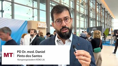 Interview mit PD Dr. med. Daniel Pinto dos Santos.