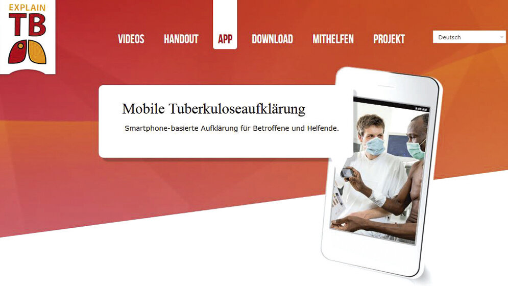 Explain TB – App und mehr Medien