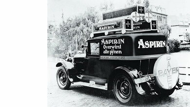 Titelbild zum historischen Rückblick auf die Entdeckung des Aspirins