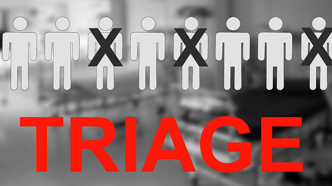 Triage-Regelung gebilligt, Post-Ex-Triage umstritten