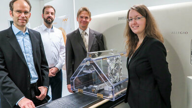 Präsentation des Teststandes 