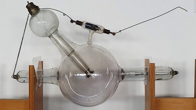 Foto der „Rapid“ Ionen-Röntgenröhre