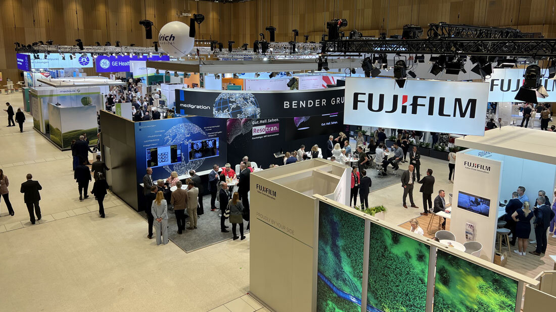 Blick über die Industrieausstellung  des RöKo 2024