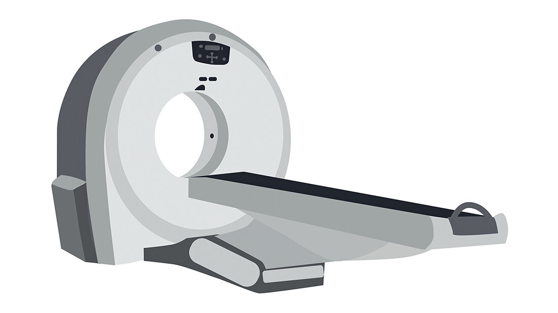 Auffälliger Radiologie-Befund nicht kommuniziert Grafik eines CT