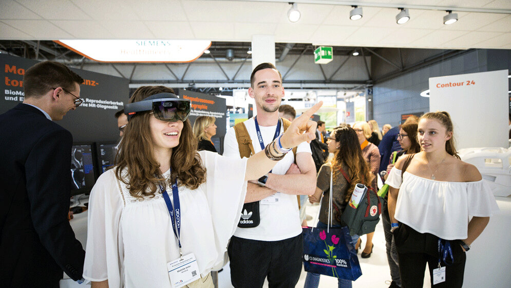 Veranstaltungen Als MTRA-Schüler auf dem Deutschen Röntgenkongress 2018