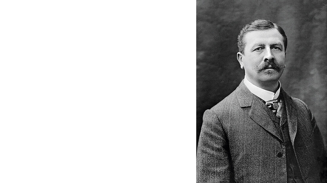 Joseph Babinski (17. November 1857 bis 29. Oktober 1932) Porträt des Neurologen Joseph Babinski