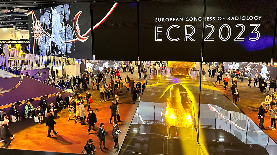 ECR 2023 Titelbild des Berichts vom europäischen Röntgenkongress ECR