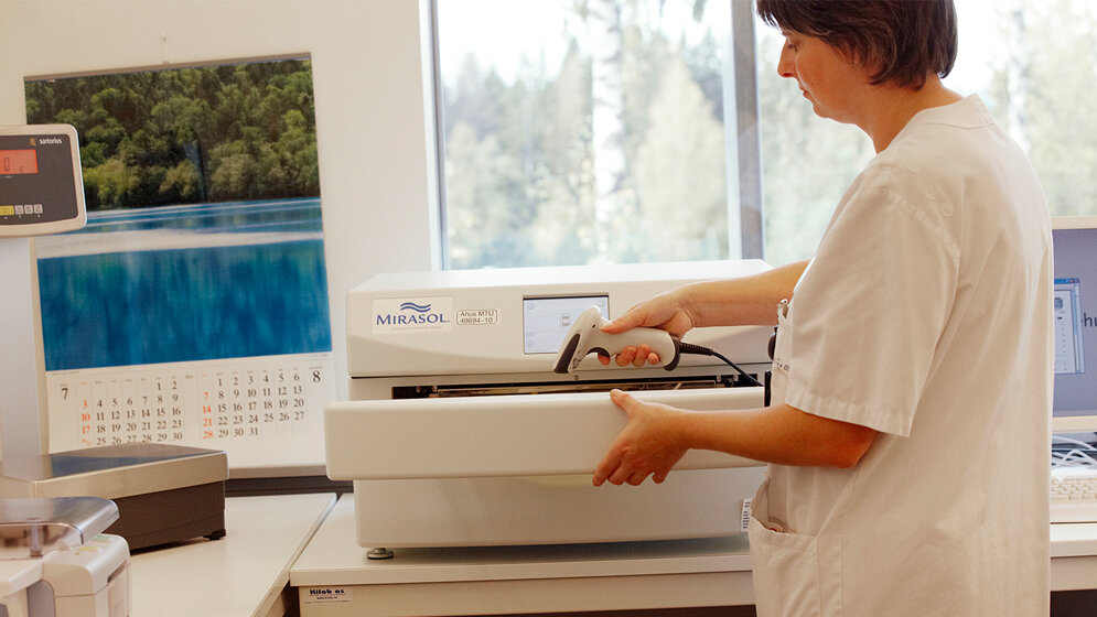 Mirasol-Pathogen-Reduktionstechnologiesystem 