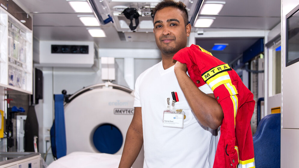 MTRA Hasnat Rauf im STEMO