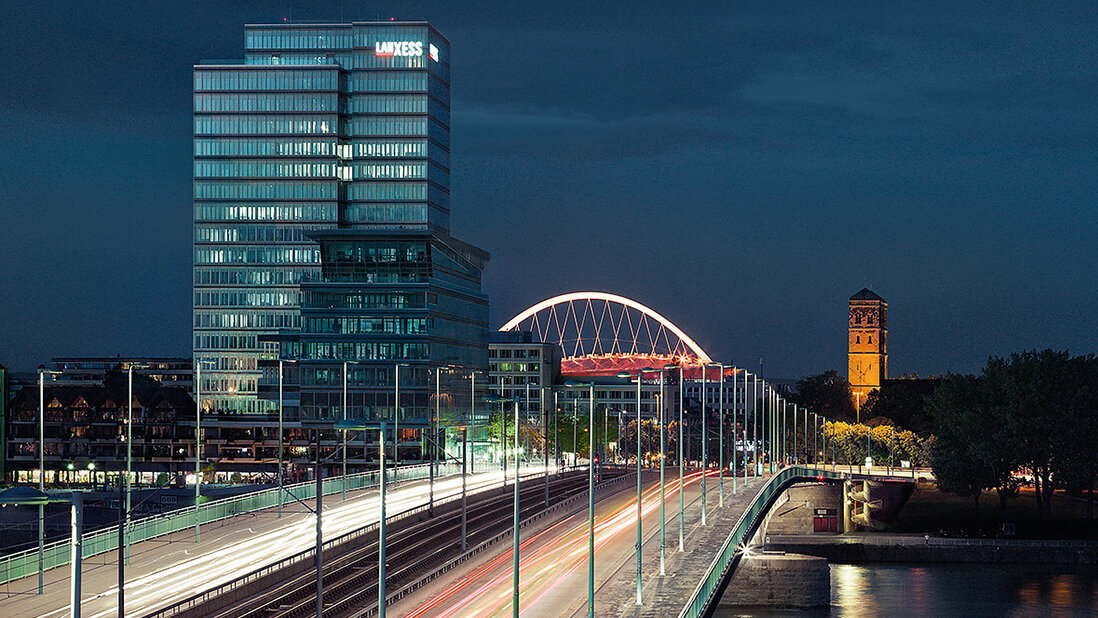 Foto der LANXESS-Hauptverwaltung