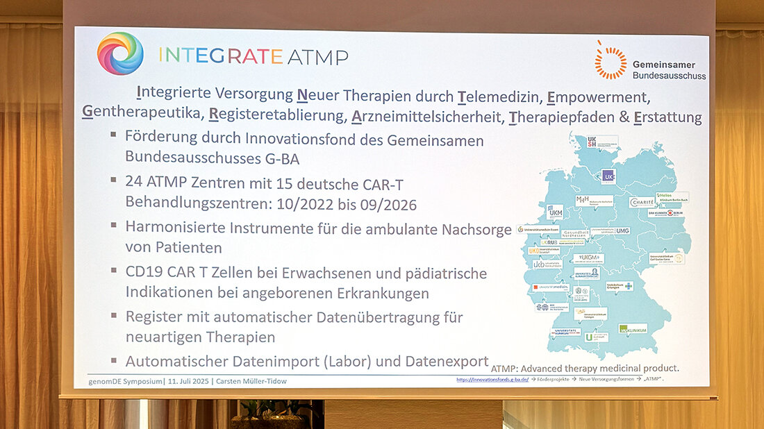 Foto des Schemas von Prof. Dr. Müller-Tidow