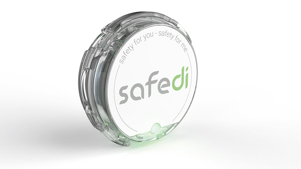 Abstand halten mit SAFEDI