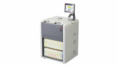 Titelbild zur Produktvorstellung des Gewebeinfiltrationsautomaten HistoCore PEGASUS Plus von Leica