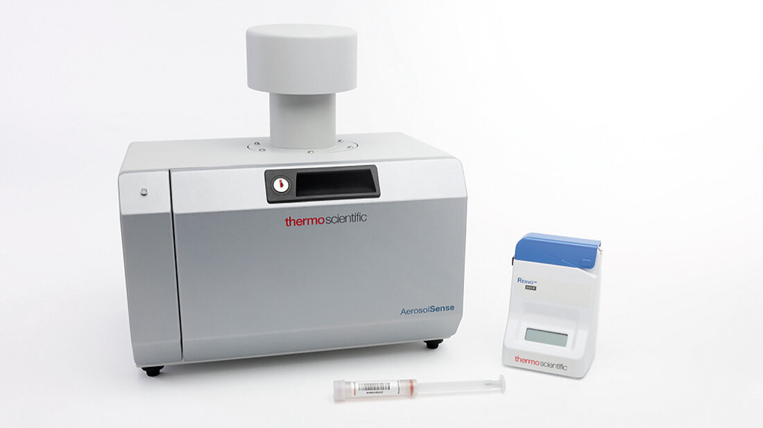PCR-Schnelltests für aerogene SARS-CoV-2 Produktfoto Renvo Rapid PCR Test von Thermo Fisher