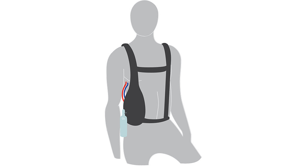 Tragesystem Oxygenator