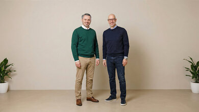 Foto von CEO Marcus Schmidt und CFO Alexander Klos