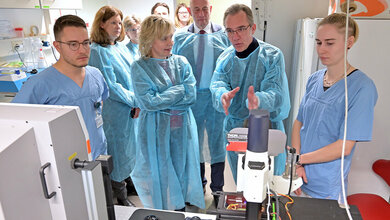 Infektionsforschung mit Licht wird vorangetrieben