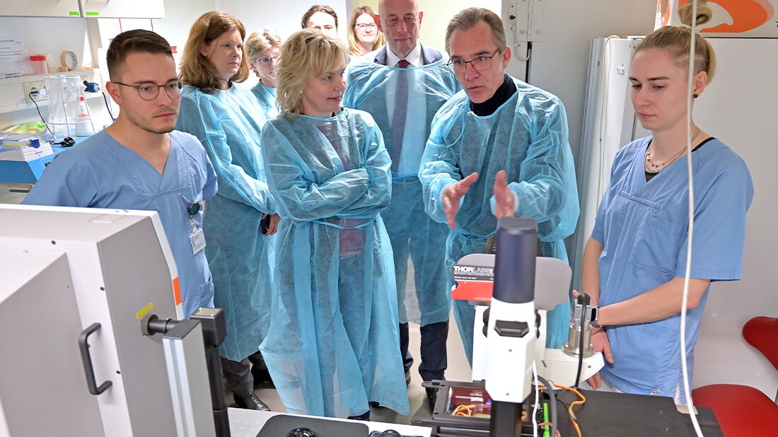 Infektionsforschung mit Licht wird vorangetrieben