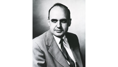 Porträtfoto von Maurice R. Hilleman, 1958