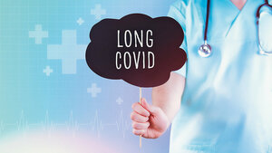 Titelbild zum Fachbeitrag im Rahmen des Schwerpunkttemas zu Post und Long COVID