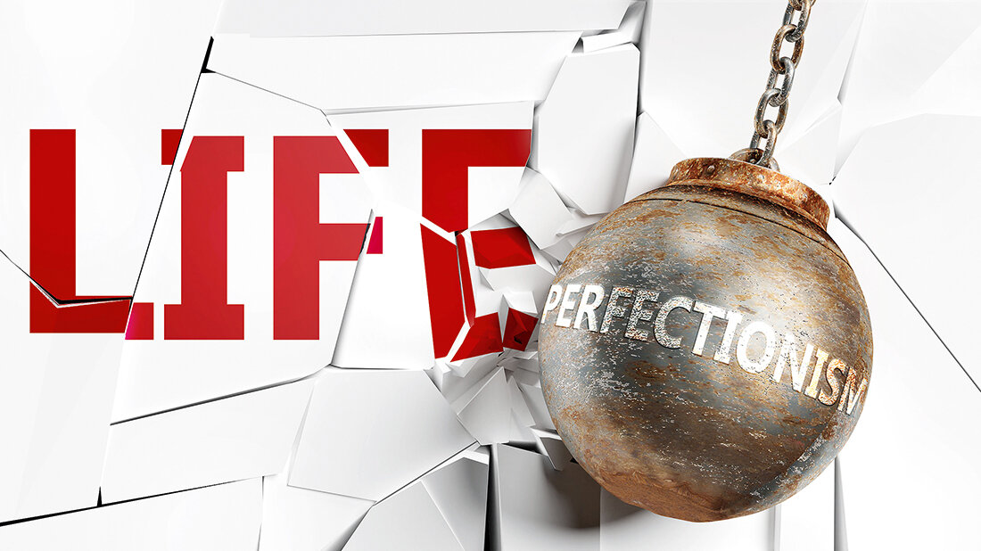 Perfektionismus Titelbild zum Fachbeitrag zu den negativen gesundheitlichen Folgen von Perfektionismus