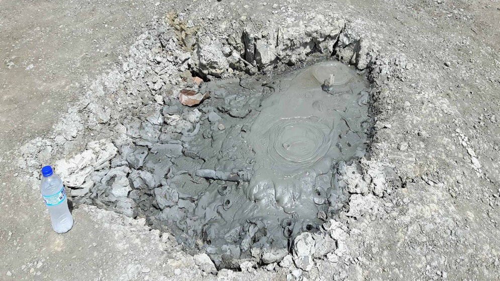 Keime in Schlammvulkanen