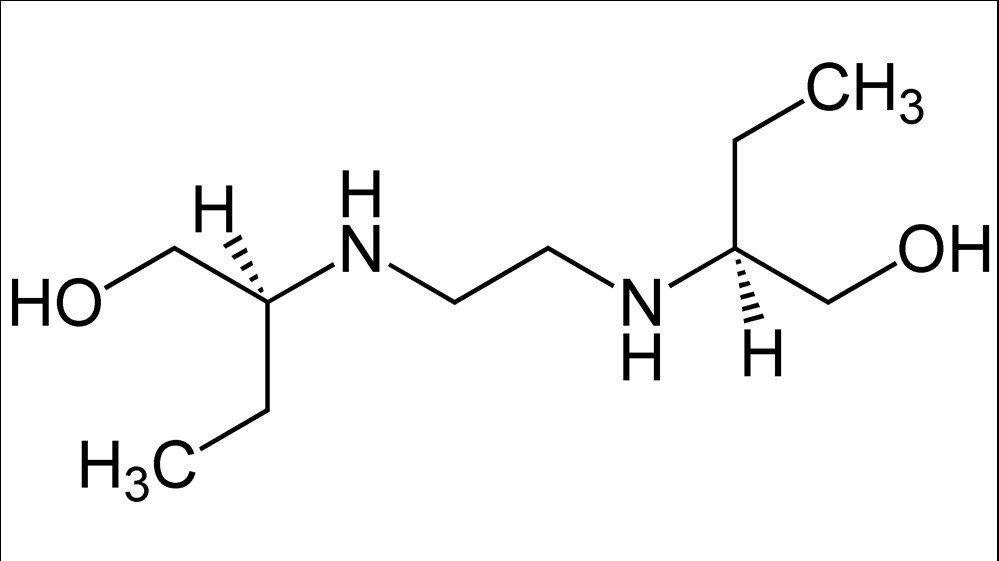 Struktur von Ethambutol