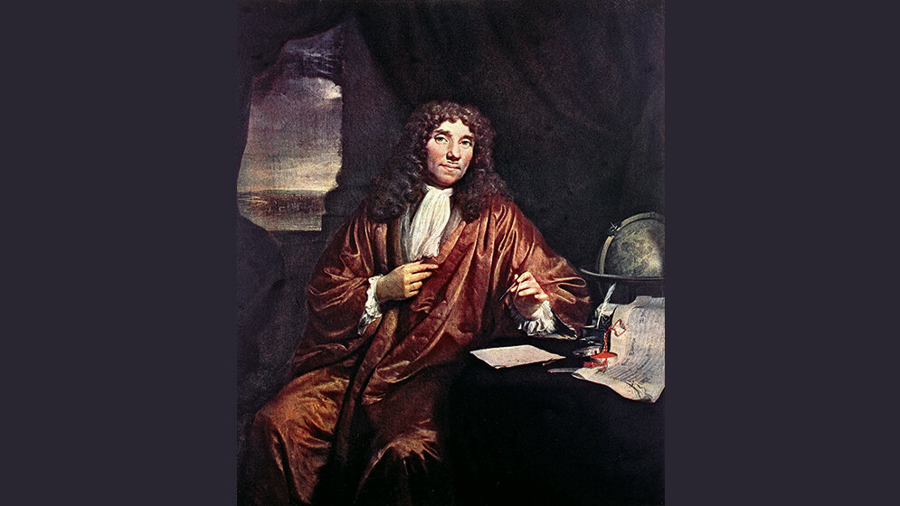 Historisches Antoni van Leeuwenhoek (1632–1723)